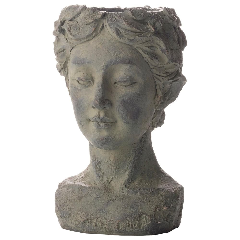 Alfresco Home Dolores Patio Planter in Gray, , large