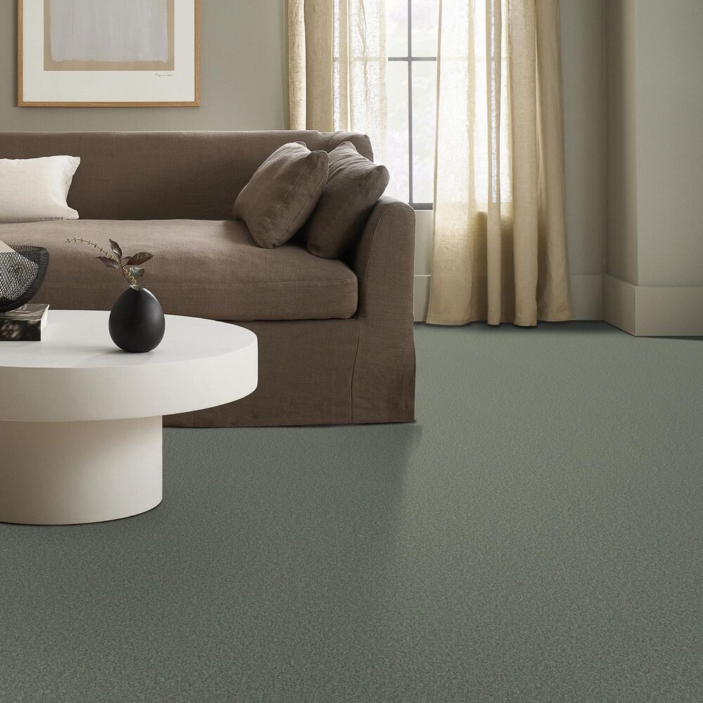 Shaw Tonal Comfort Blue Carpet in Meadow, , large