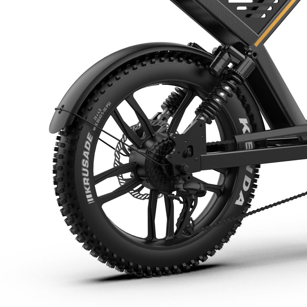 Navee KG05 Electric Bicycle in Black and Gold, , large