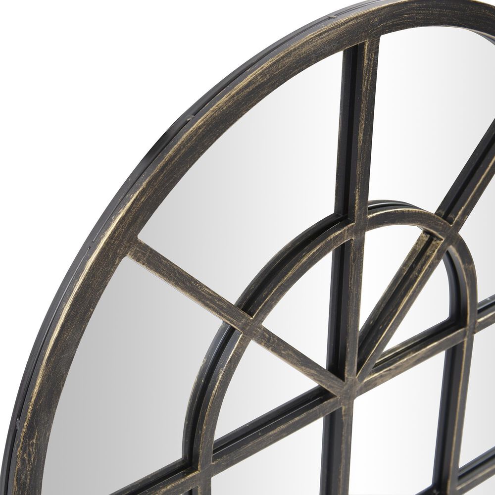 Howard Elliott Fenetre Mirror in Bronze, , large