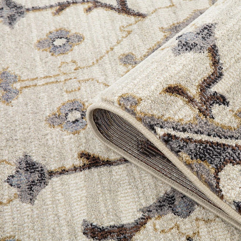 Amer Rugs Jordan 1&#39;10&quot; x 2&#39;11&quot; Ivory and Blue Area Rug, , large