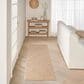 Nourison Pure Angles Camel 2"3" x 7"6" Runner, , large