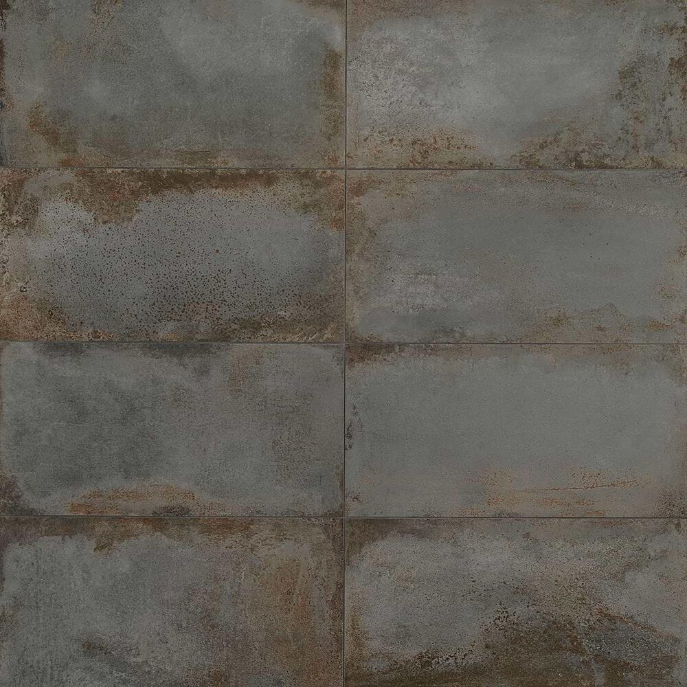 Soho Studio Angela Harris San Francisco Graphite 12" x 24" Matte Porcelain Tile, , large