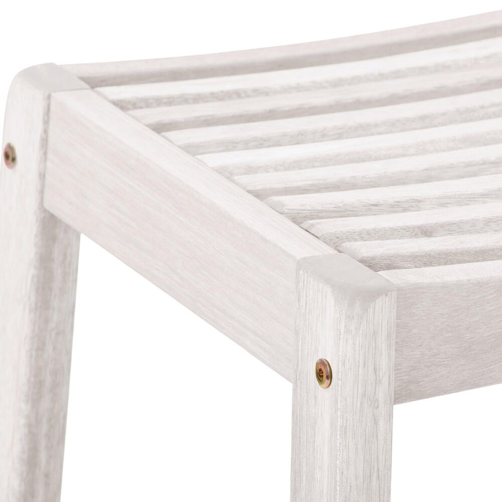 CorLiving Miramar 5-Piece Patio Pub Table Set in White, , large