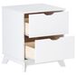 Linon Home Decor Polly 2-Drawer Nightstand in White, , large