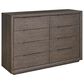 Furniture Worldwide Modern 8-Drawer Dresser in Sable, , large