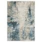 Oriental Weavers Bauer Abstract 9"10" x 12"10" Blue Area Rug, , large