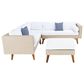 Safavieh Lynwood Patio Sectional in Beige, , large