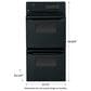 GE Appliances 24" Double Wall Oven, , large