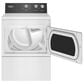 Maytag 7.4 Cu. Ft. Front Load Electric Dryer with IntelliDry Sensor in White, , large