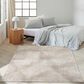 Nourison Irradiant 5"3" x 7"3" Silver Area Rug, , large