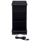 Linon Home Decor Barron Accent Table with USB Charging Station in Black, , large