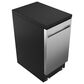 GE Appliances 18" Portable Dishwasher in Stainless Steel, , large