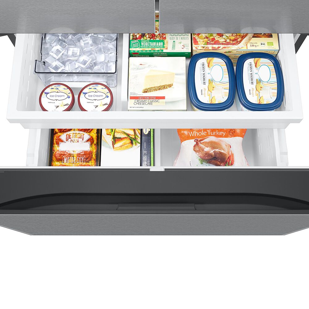 Samsung Bespoke AI 31.5 Cu. Ft. French Door Refrigerator in Fingerprint Resistant Stainless Steel, , large