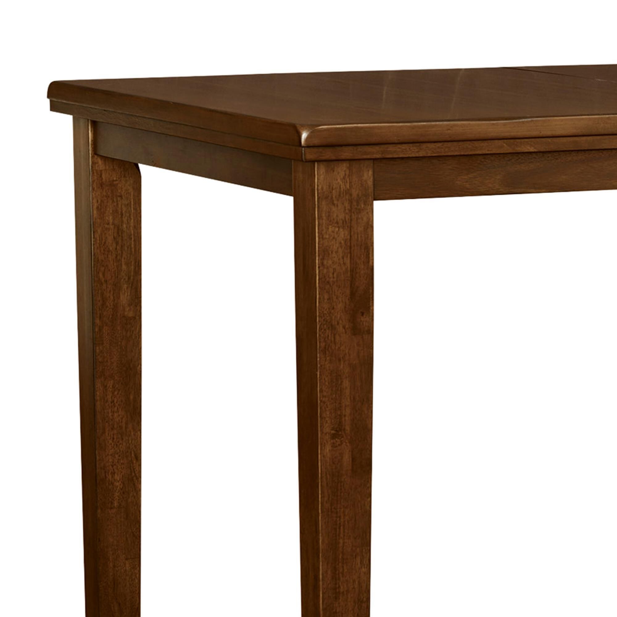 Ashley Ralene 6-Piece Rectangular Dining Set in Burnished Dark Brown