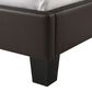 Mayberry Hill Julesburg Corner Full Platform Bed in Rich Brown, , large