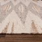 RIZZY Nova 9" x 12" Beige and Ivory Area Rug, , large