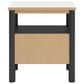 Ashley Cadmori 1-Drawer Nightstand in Matte Black and White, , large