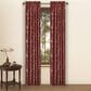 J. Queen New York Bari 100" x 84" Window Panel Pair in Light Green, Gold and Red, , large