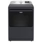 Maytag 5.2 Cu. Ft. Smart Pet Pro Top Load Agitator Washer and 7.4 Cu. Ft. Smart Gas Top Load Dryer Laundry Pair in Midnight Steel, , large