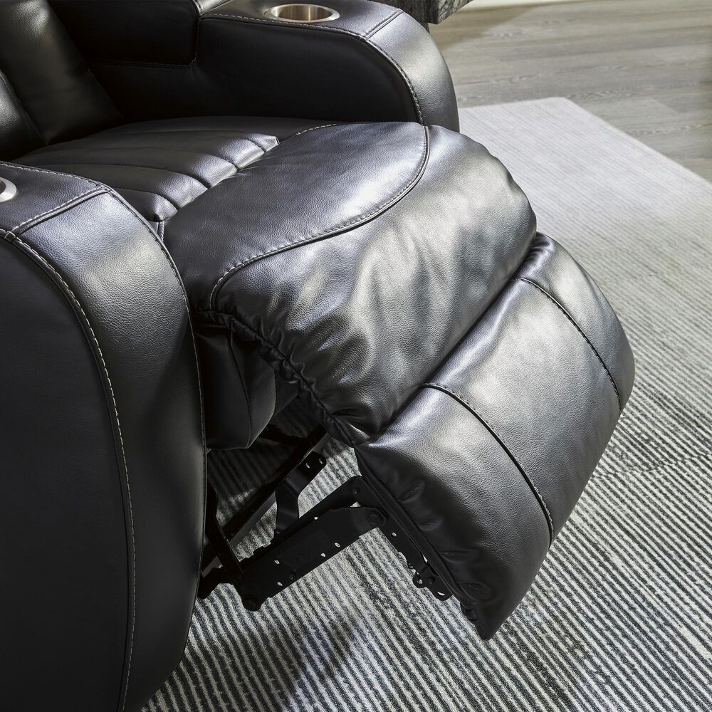 Ashley Caveman Den Power Recliner in Midnight, , large