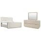 Bernhardt Antibes 3-Piece Queen Upholstered Panel Bedroom Set in Roz, , large