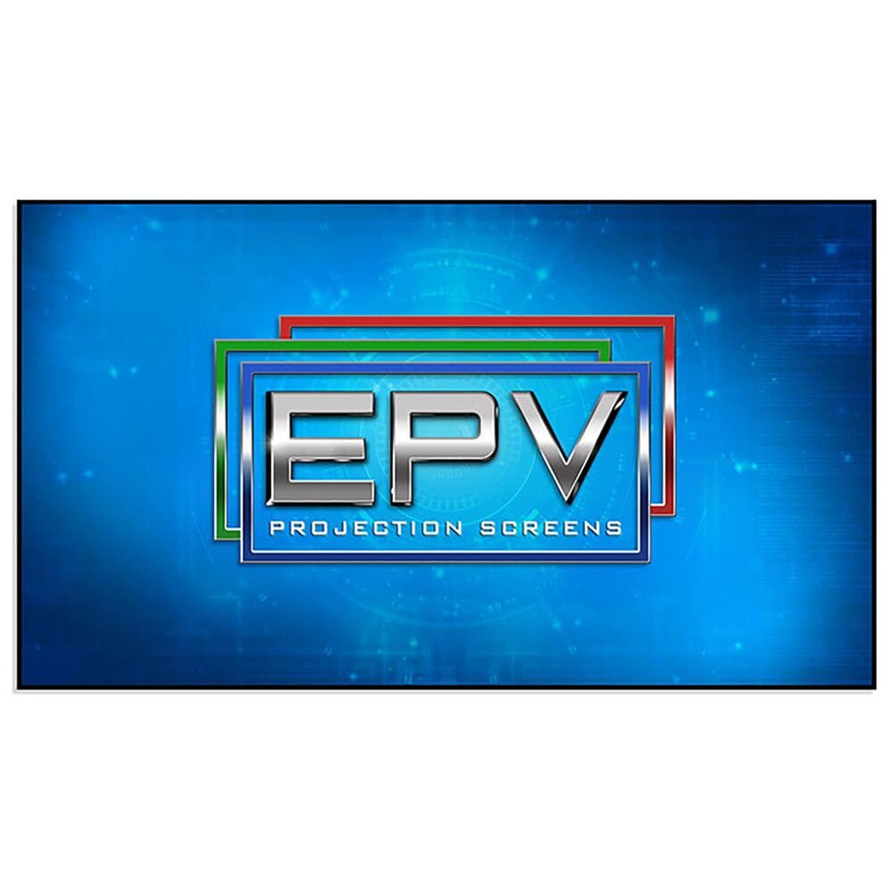 EPV Screens DarkStar UST 2 eFinity 123&quot; Light Rejecting Fixed Frame Projection Screen in Black, , large