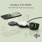 Satechi OntheGo 3-in-1 Wireless Charger in Black, , large