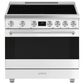 SMEG Professional 36" Induction Electric Range in Matte White, , large