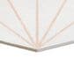 Soho Studio Piaka Beams White 13" x 14" Hexagon Porcelain Tile, , large