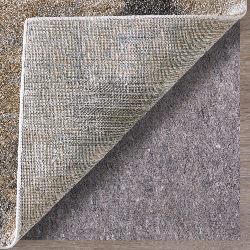 Feizy Richmond Gray and Brown 9&#39; x 12&#39; Area Rug, , large
