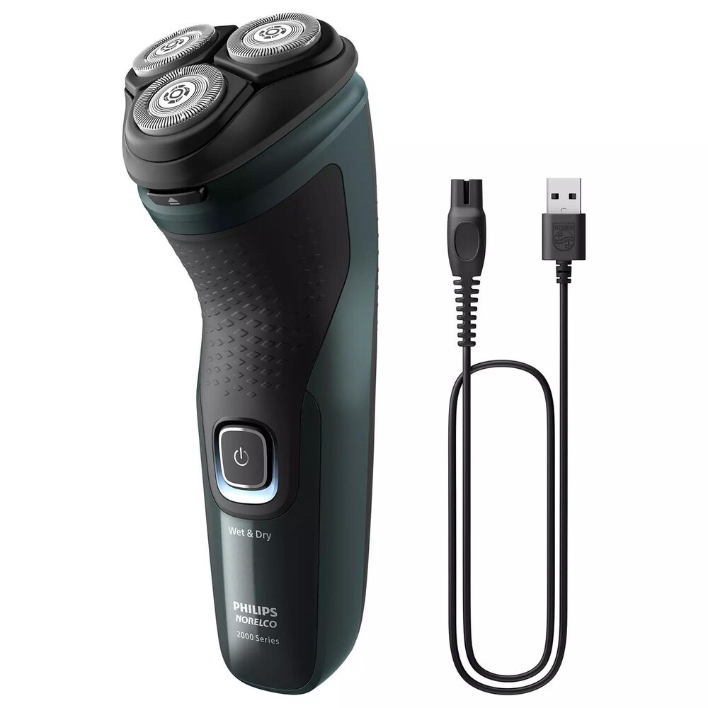 Norelco 2600 Wet and Dry Electric Shaver in Dark Forest Green, , large