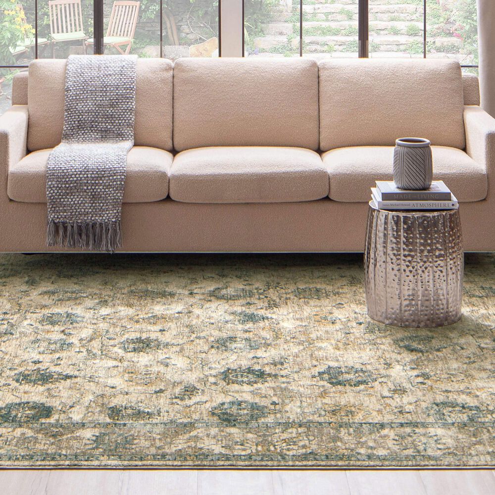 Karastan Marash Darica 9&#39; x 12&#39;2&quot; Cream Area Rug, , large