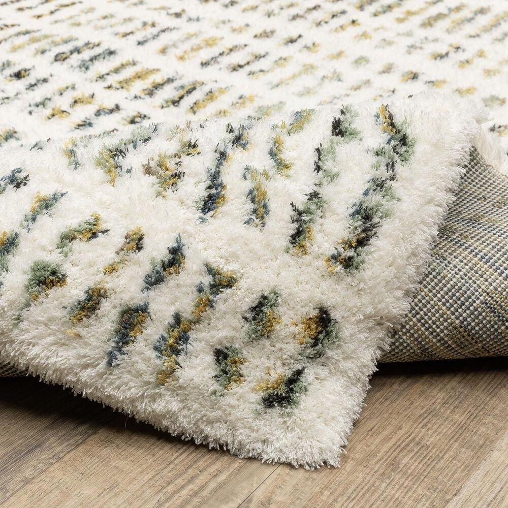Oriental Weavers Galileo GAL02 Ivory and Multicolor 5&#39;3&quot; x 7&#39;6&quot; Area Rug, , large