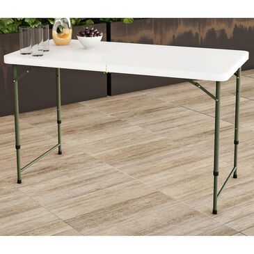 Timberlake Hastings Home 4-Foot Folding Utility Table in White, , large