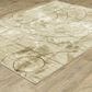Oriental Weavers Reed 3"3" x 5" Beige and Brown Area Rug, , large