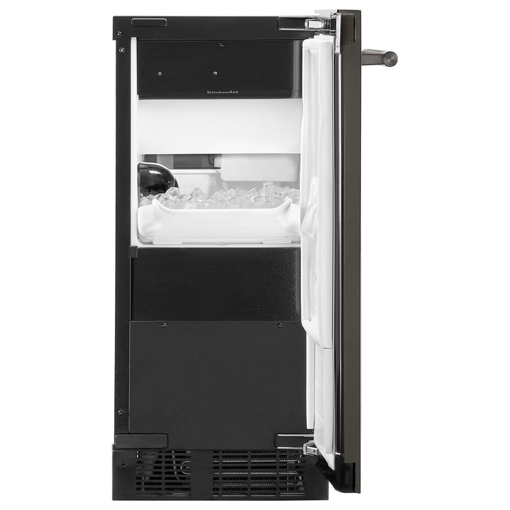 KitchenAid 15'' Automatic Ice Maker in Black Ore, , large