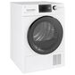 GE Appliances 24" Ventless Condenser Electric Dryer in White, , large