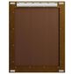 James Martin Bellshire 30" Rectangular Mirror in Honey Oak, , large