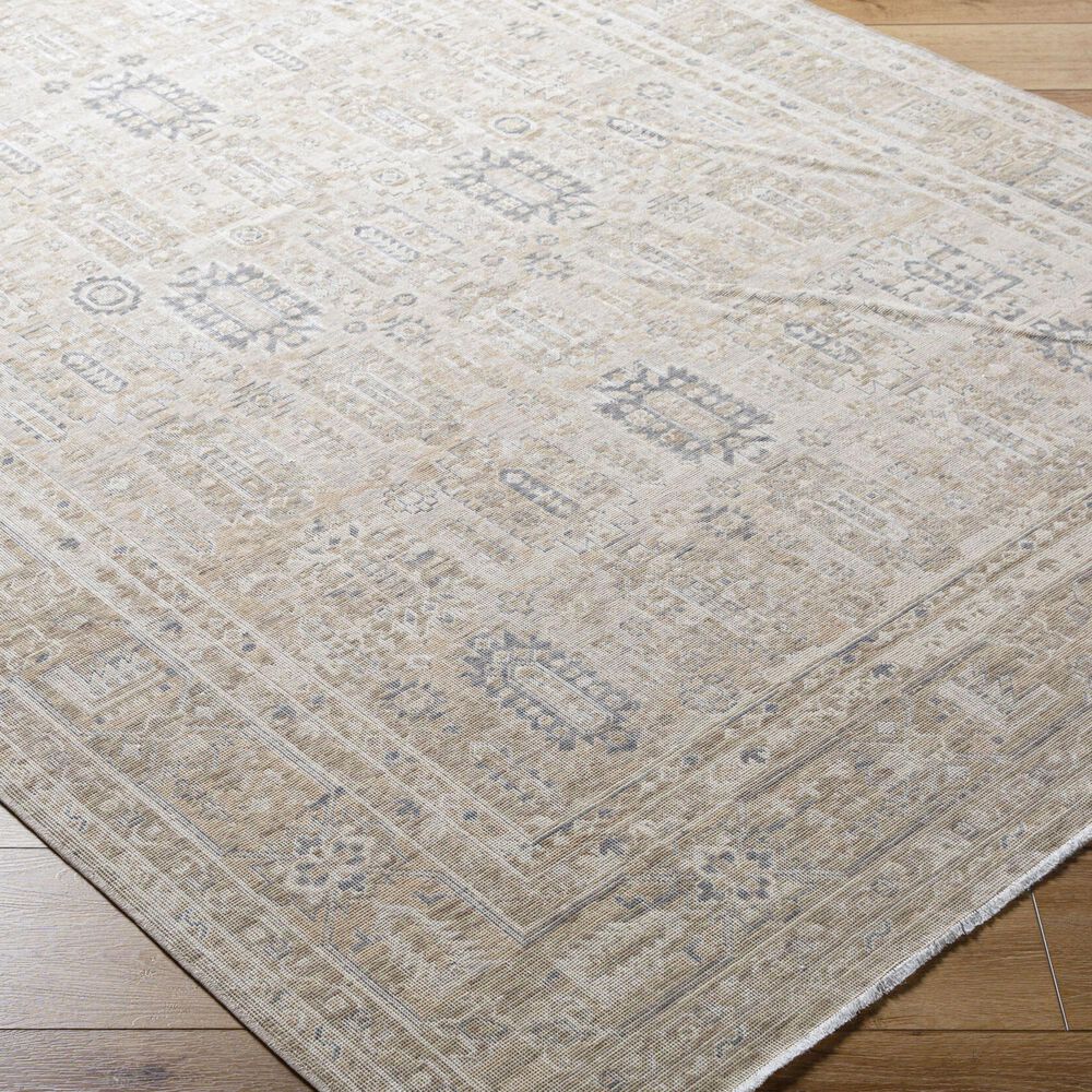 Surya Once Upon a Time Ivory, Tan, Light Gray, Medium Gray and Gray 9'10" x 12'6" Area Rug, , large