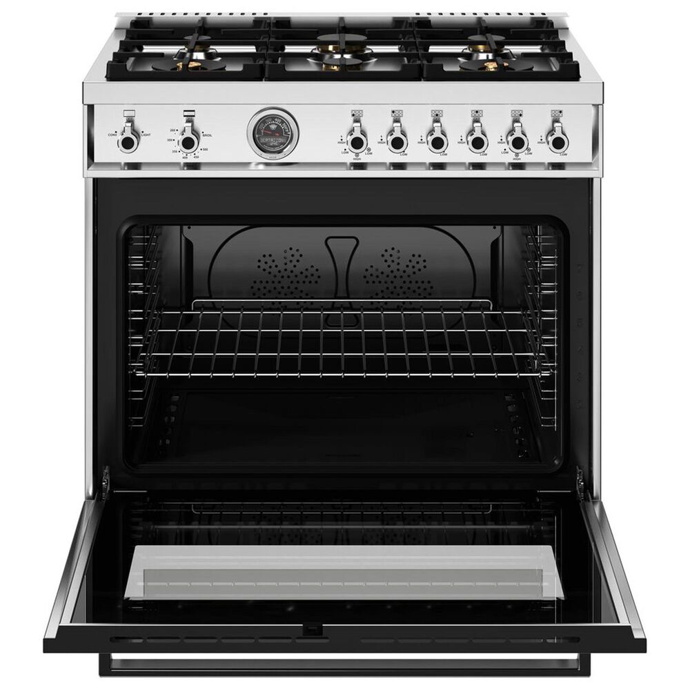 Bertazzoni Professional 5.9 Cu. Ft. Freestanding Gas Range in Stainless Steel, , large