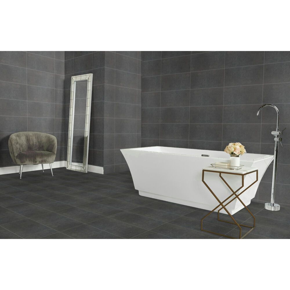 Dal-Tile Dignitary Governor Black 12&#39;&#39; x 24&#39;&#39; Porcelain Tile, , large