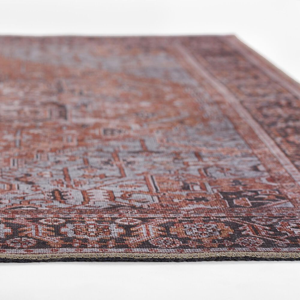 Momeni Afshar AFS-36 3&#39; x 5&#39; Copper Area Rug, , large