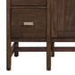 James Martin Vanities Addison 48" Single Bathroom Vanity in Mid Century Acacia with 3 cm Ethereal Noctis Quartz Top and Rectangular Sink, , large