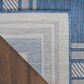 Nourison Horizon HOZ03 Denim 2"2" x 8" Indoor/Outdoor Runner, , large