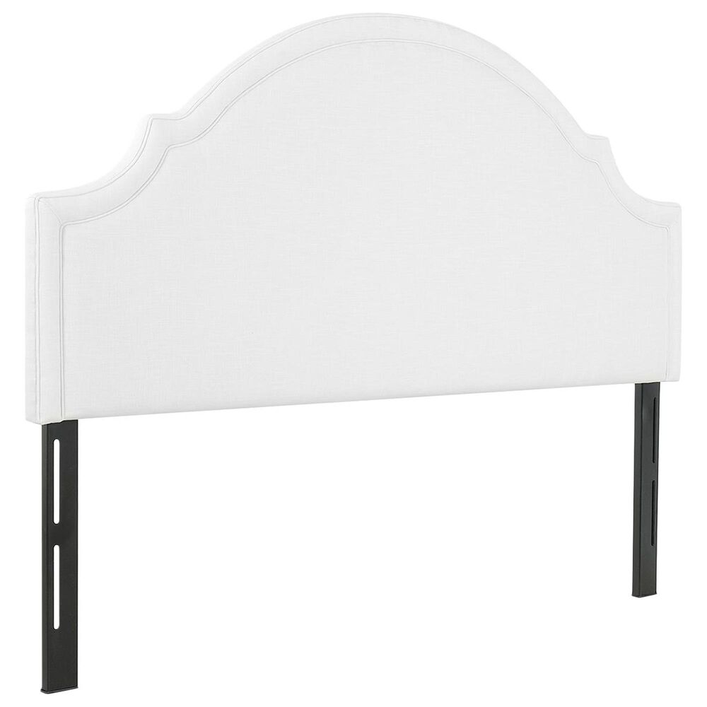 Jennifer Taylor Home Catherine King Upholstered Headboard in Antique