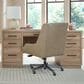 Riva Ridge Harman Executive Desk in Creamy Natural, , large