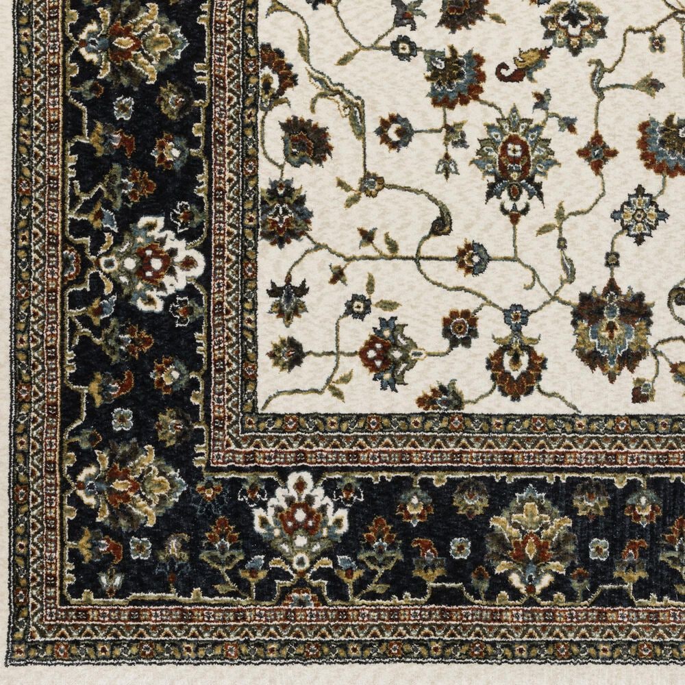 Oriental Weavers Vivian VI02B 2&#39;3&quot; x 7&#39;6&quot; Ivory Runner, , large
