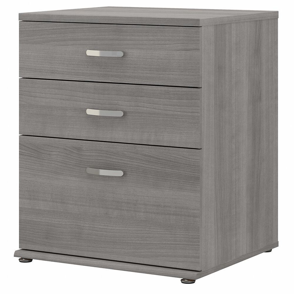 Bush Universal Storage Cabinet in Platinum Gray, , large