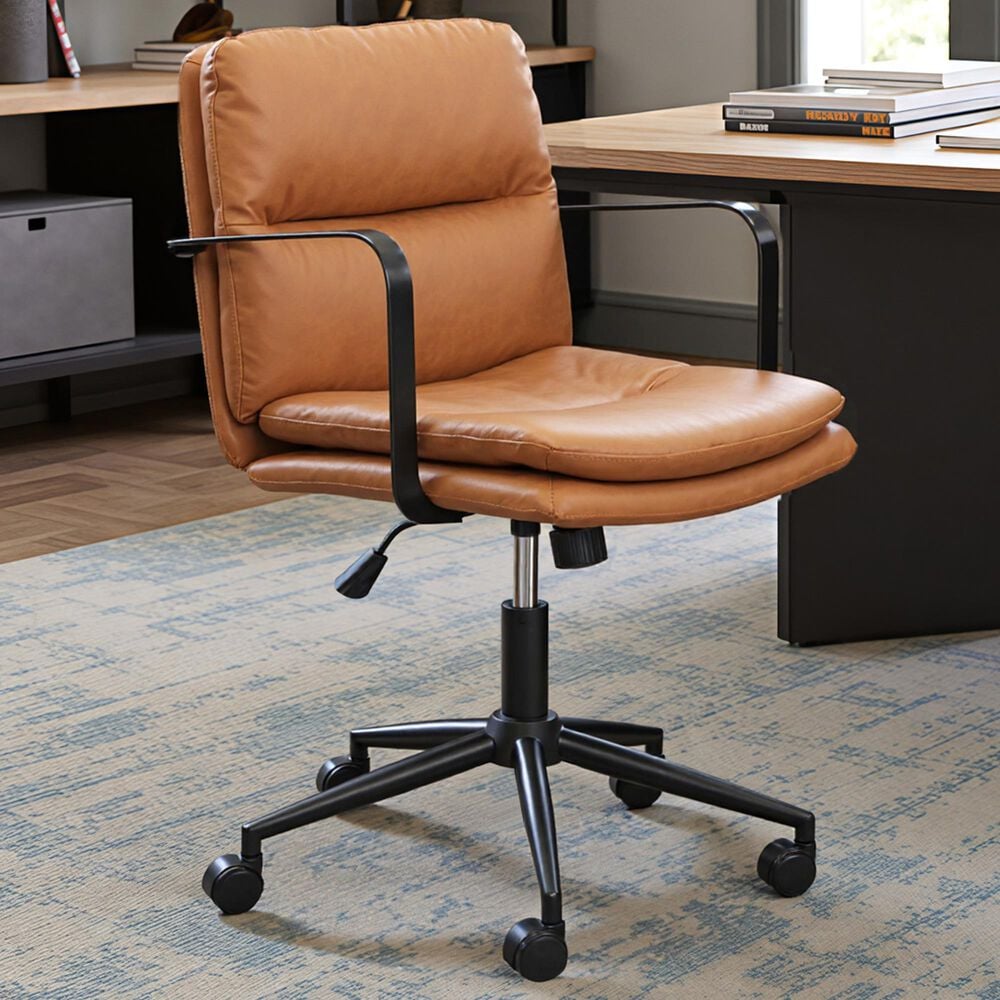 Zuo Modern Birao Office Chair in Black, , large